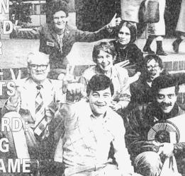 The Glasgow Link team in 1985