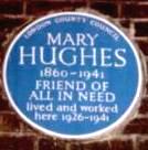 the blue plaque that
should have been red